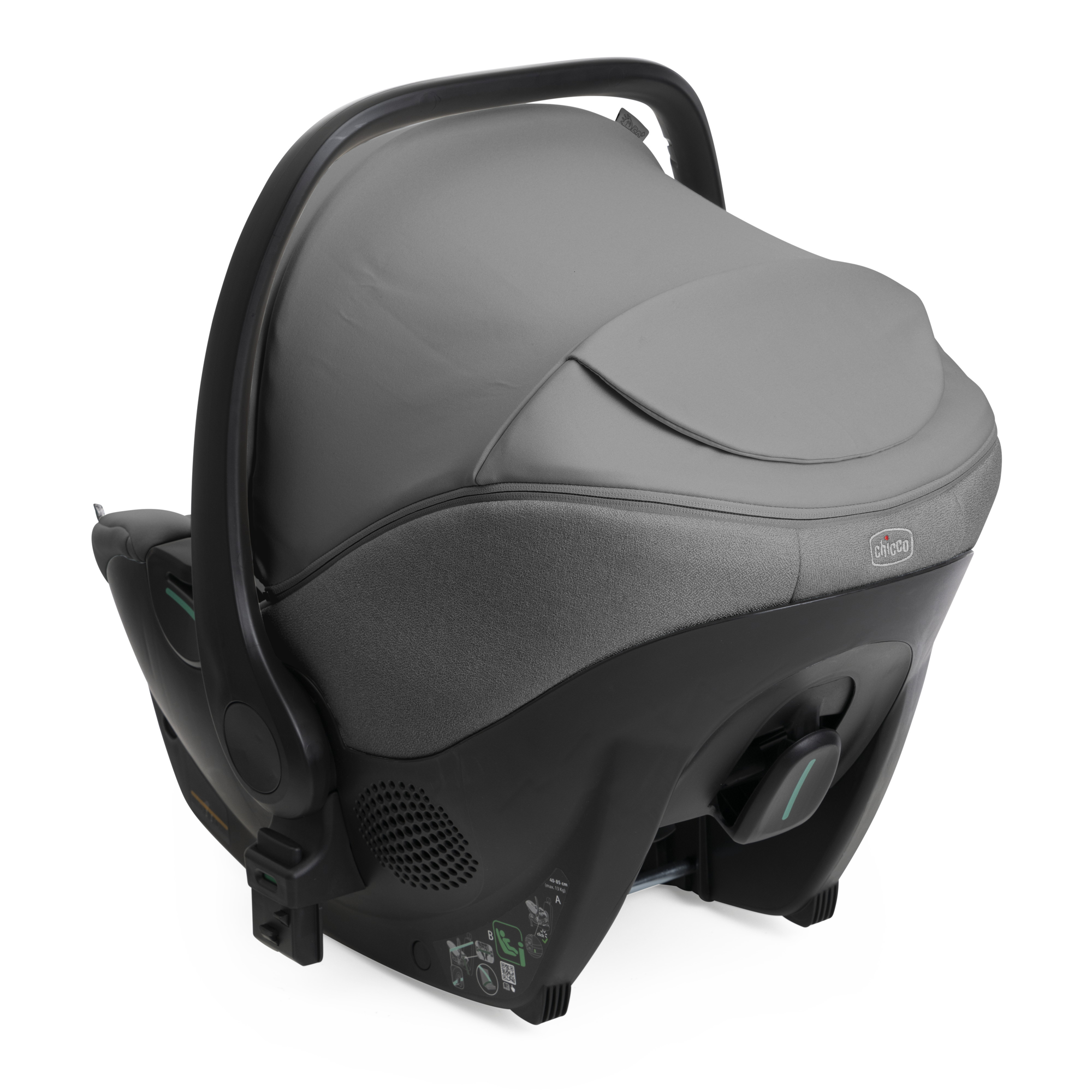 Автокресло Chicco 0 (0 -13 кг) серый - фото 16