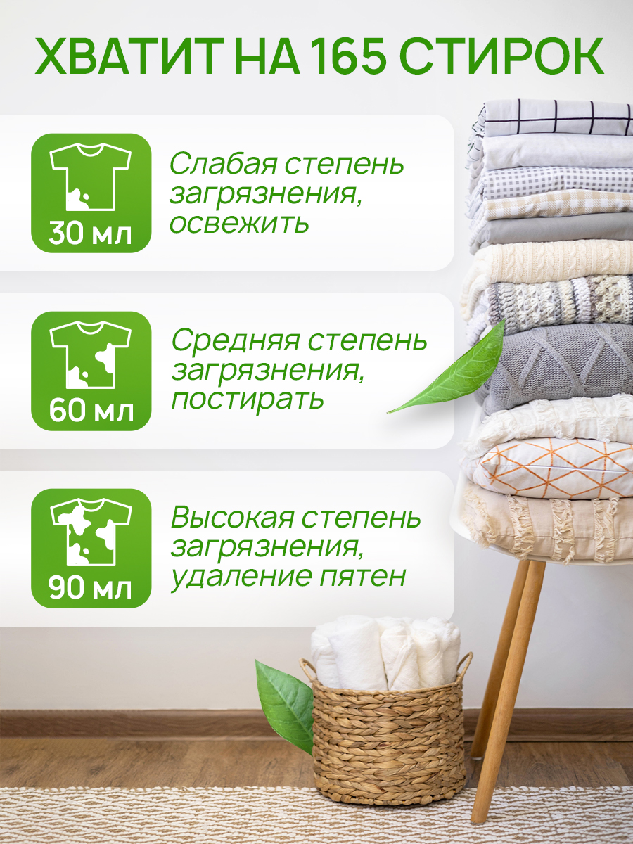 Гель для стирки SEPTIVIT Для сильнозагрязненного белья 5л - фото 4