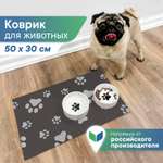 Коврик под миску VILINA Для собак и кошек 50х30 см.