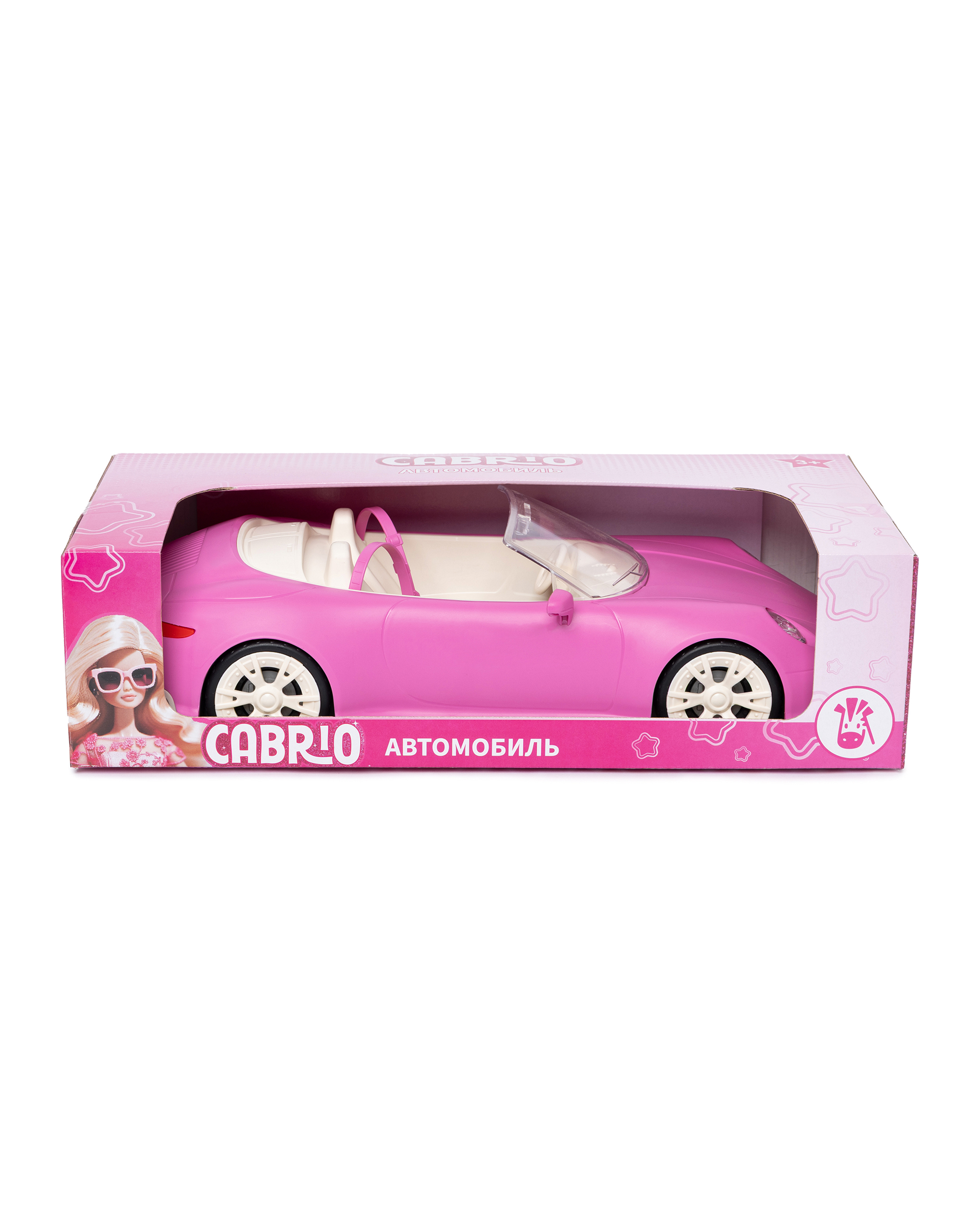 Автомобиль ZEBRA Кабриолет 19-0002 - фото 7