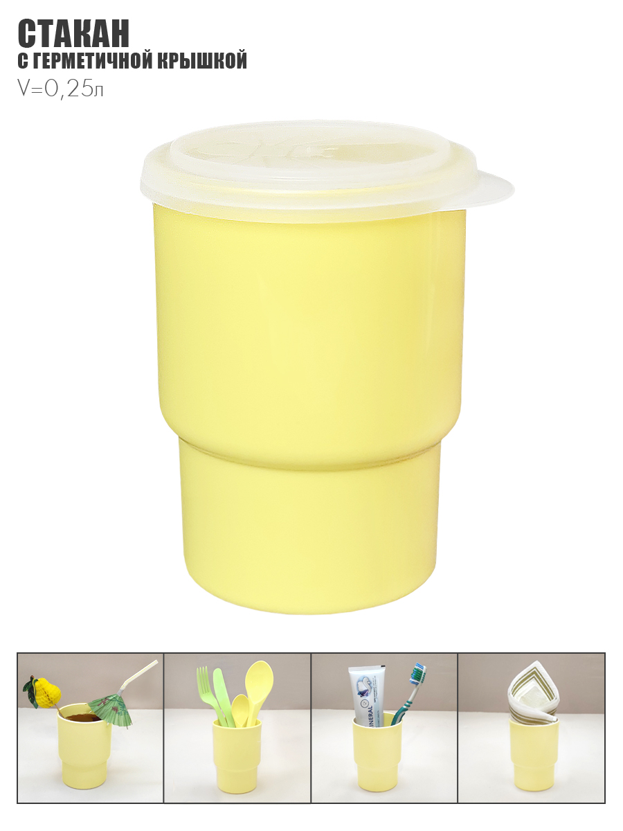 Набор посуды Solaris на 1 персону «Универсальный» желто-зеленая пастель - фото 8