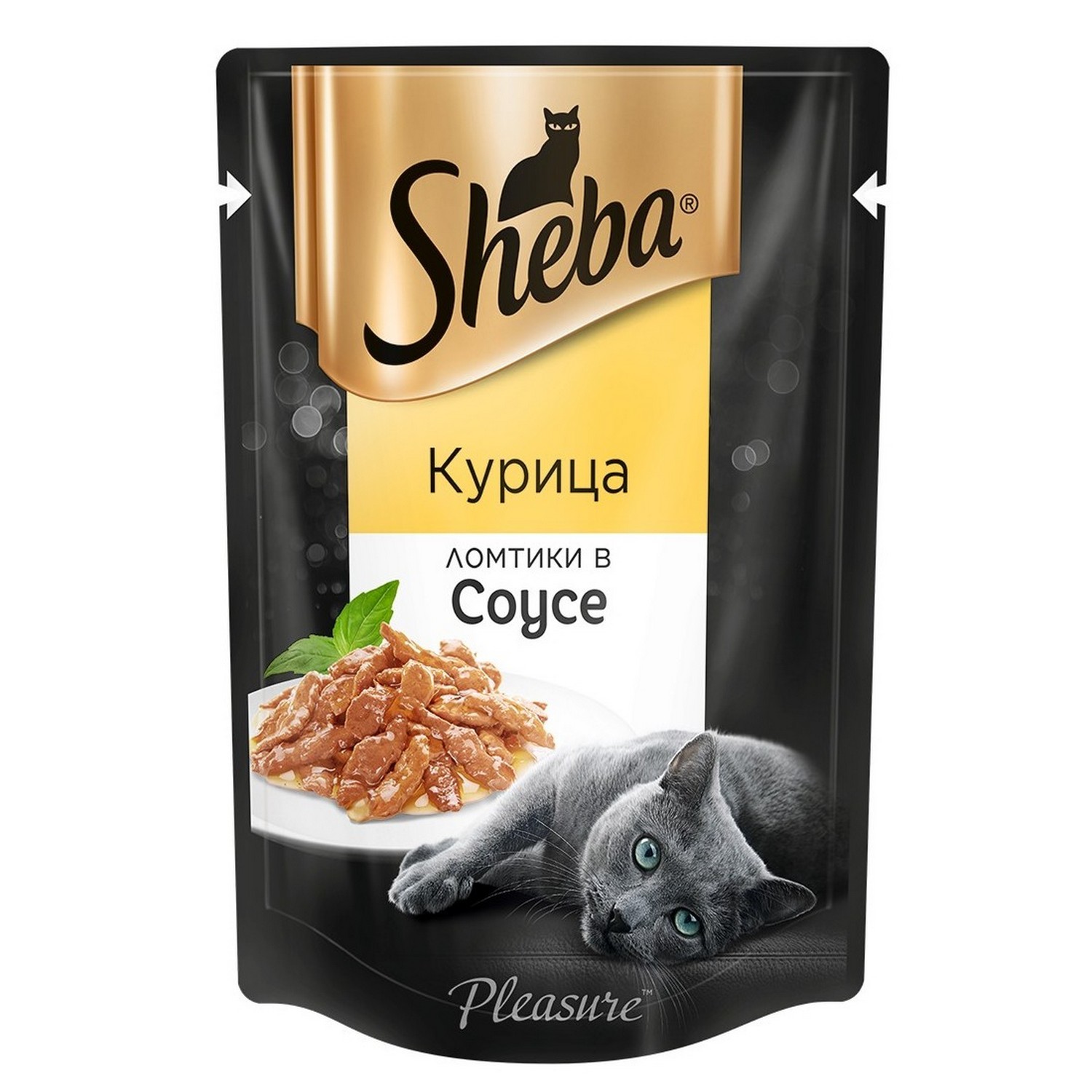 Корм влажный для кошек Sheba 85г Ломтики в соусе курица - фото 1