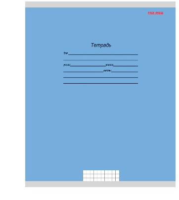 Тетрадь Prof-Press клетка 24 лист. в ассортименте - фото 3