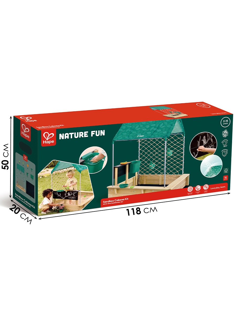 На природе с тентом Hape Песочница - фото 14