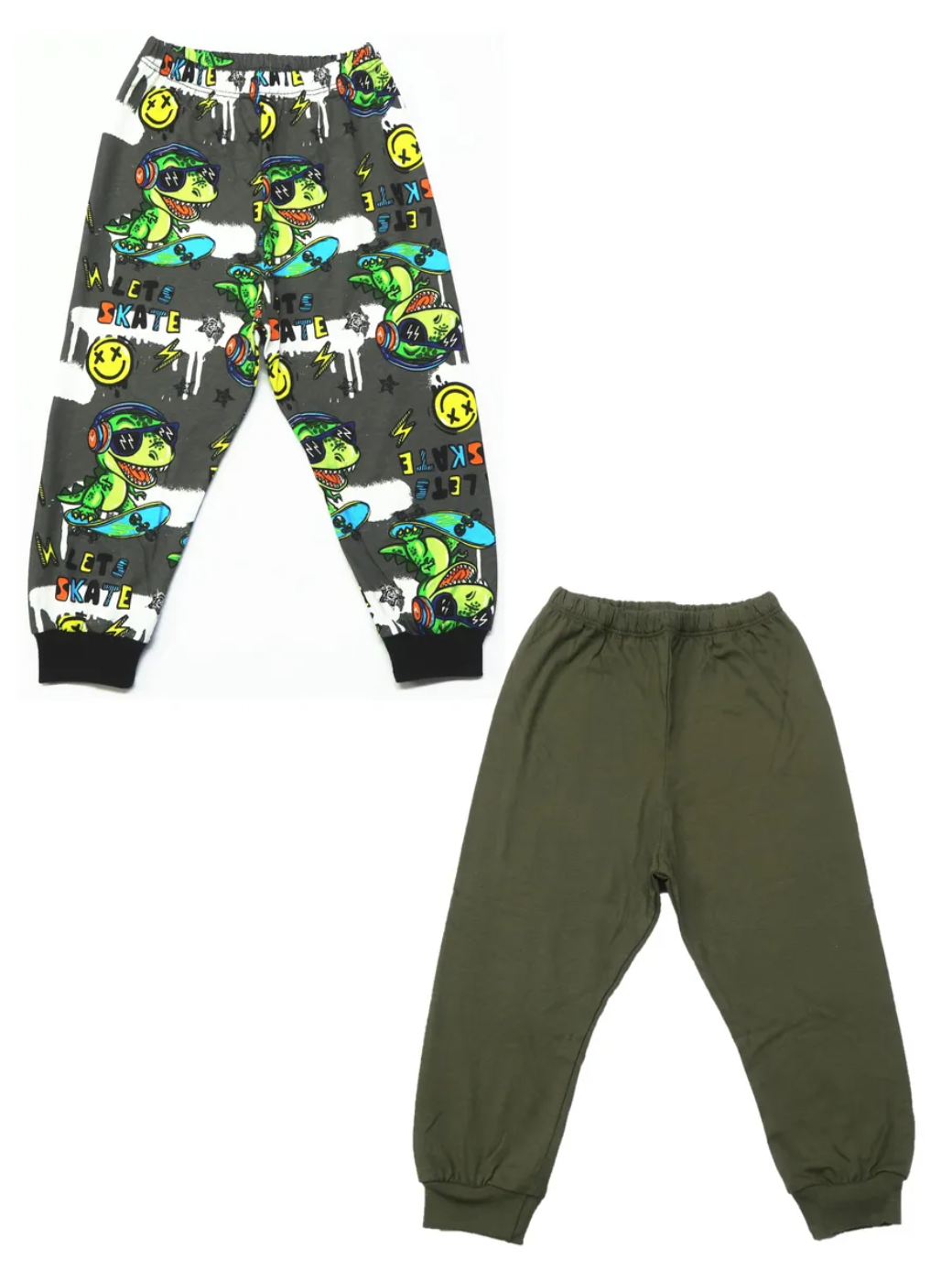 Брюки 2 шт Рекантино 2п123-11/Хаки - фото 2