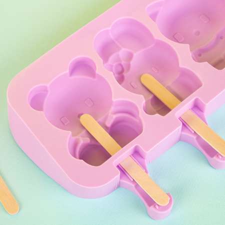 Силиконовая форма CINLANKIDS для мороженого