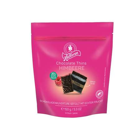 Шоколадные мини-плитки Halloren Chocolate Thins