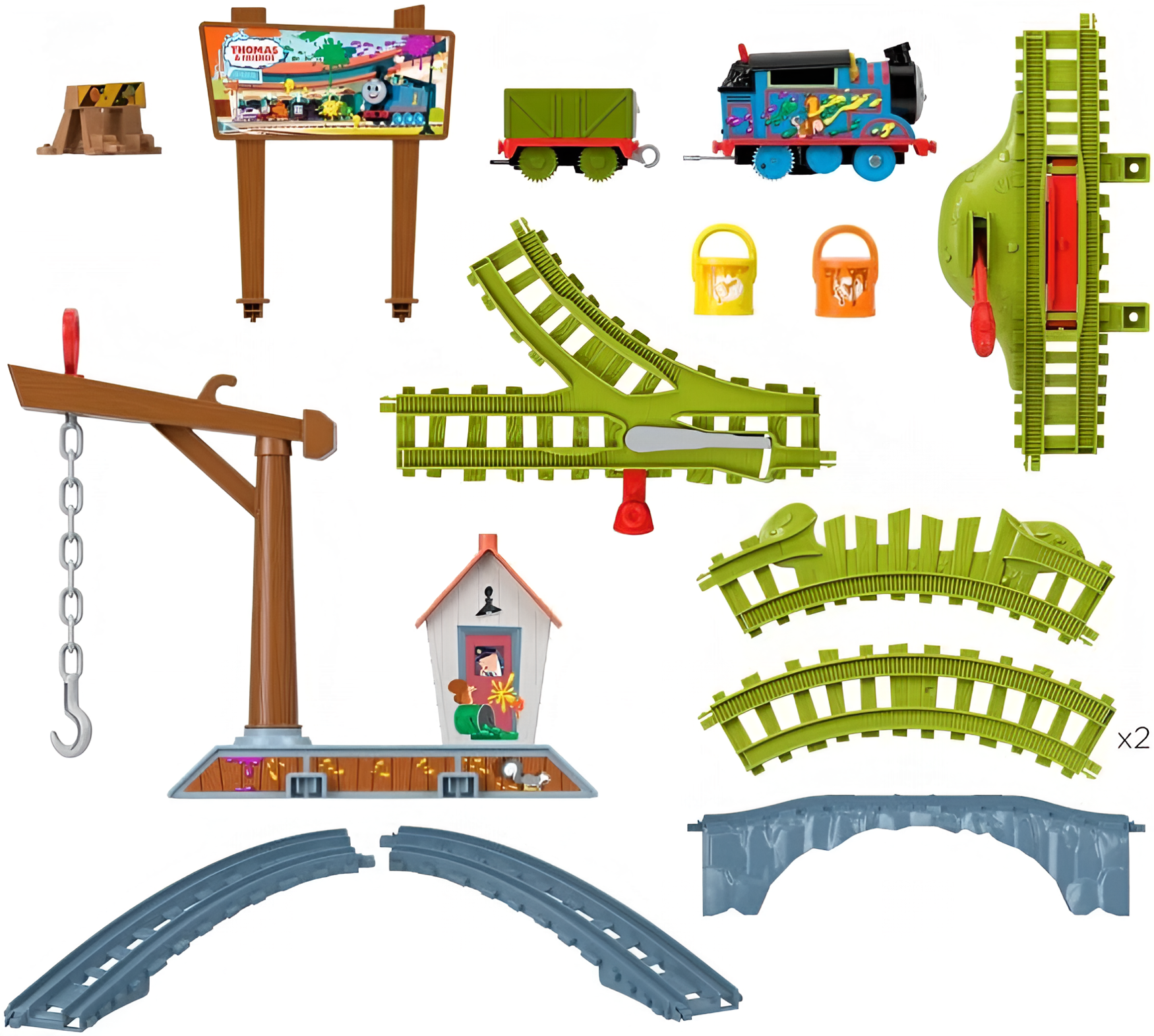 Набор железнодорожный Thomas and Friends HTN34 - фото 3
