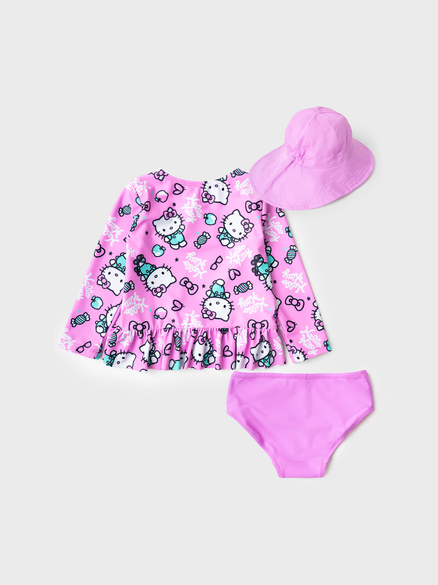 Купальный костюм и панама PlayToday 12643008 - фото 4