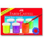 Краски гуашь Faber Castell 6 цв.