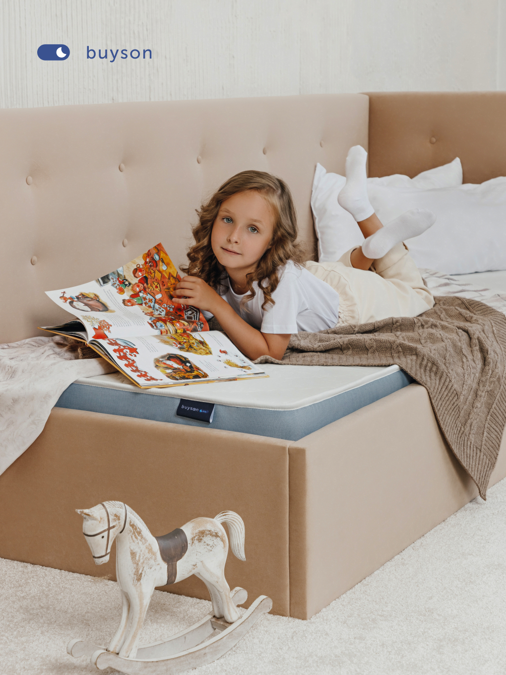 Матрас buyson BuyCute 70х140 - фото 11