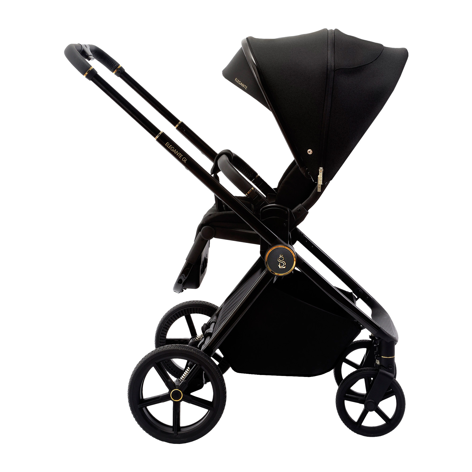Коляска 3в1 Sweet Baby SBL Elegante GL Black черный - фото 24