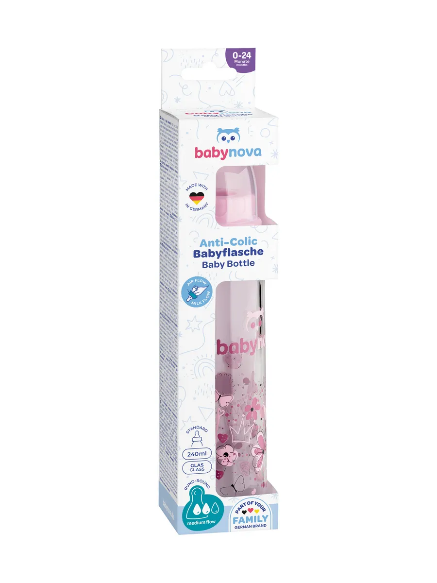 Бутылочка babynova 240 мл - фото 2
