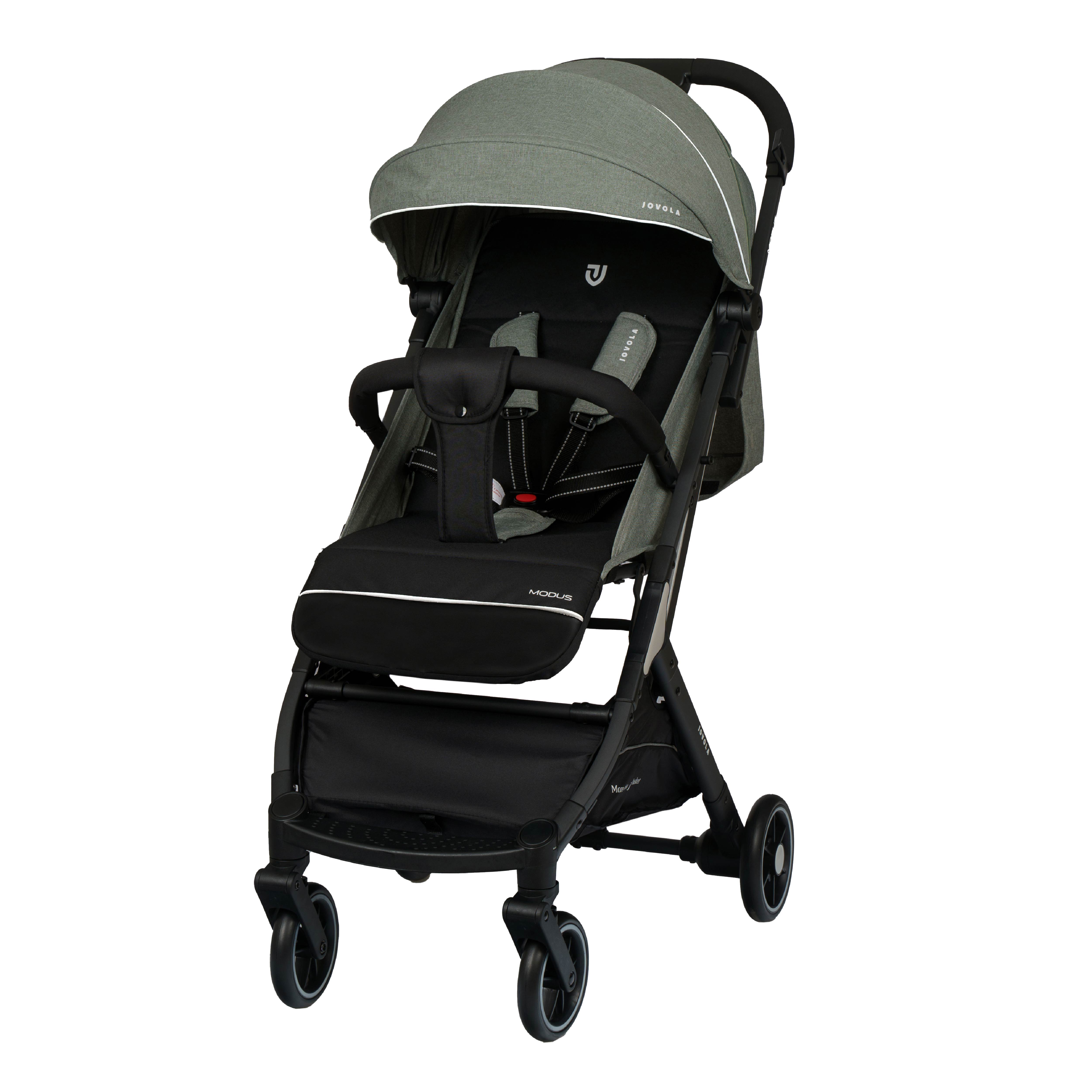 Коляска прогулочная JOVOLA MODUS для путешествий зеленый - фото 9