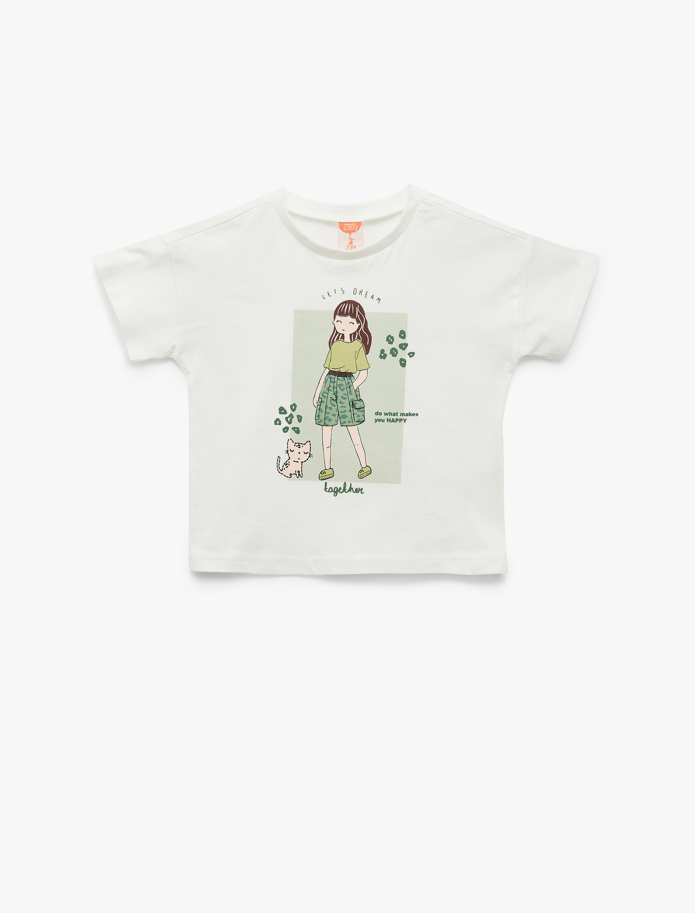 Футболка KOTON 5SMG10158AK010 - фото 1