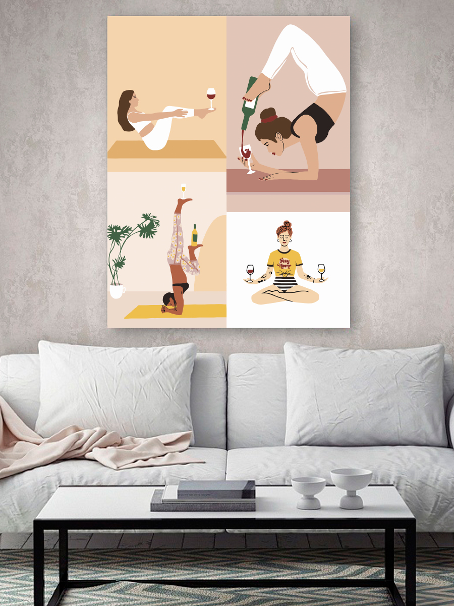 Картина по номерам Hobby Paint Йога в ассортименте - фото 3