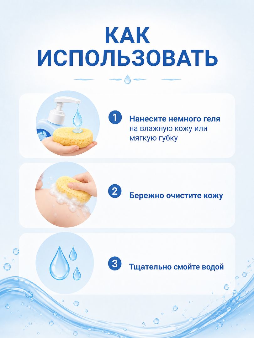 Гель для подмывания Наша Мама новорожденных 0+ 250 мл - фото 7