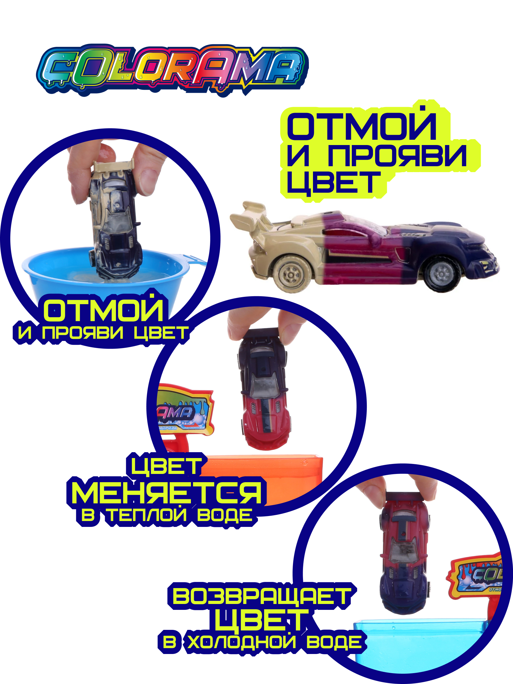 Автомойка COLORAMA Автомойка с водяным пистолетом YYL563840 - фото 4