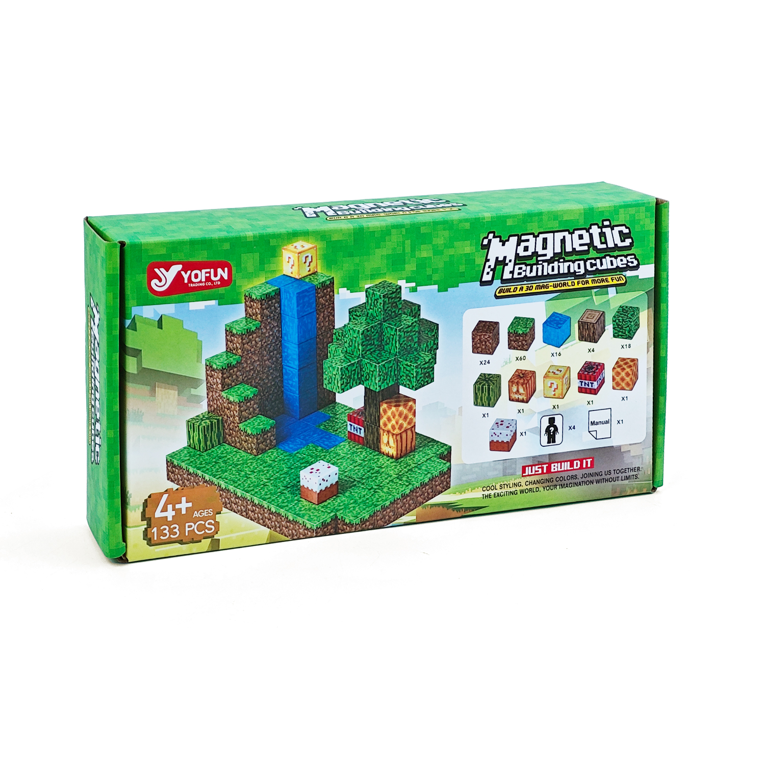 Конструктор Водопад магнитный 133 дет. - фото 3