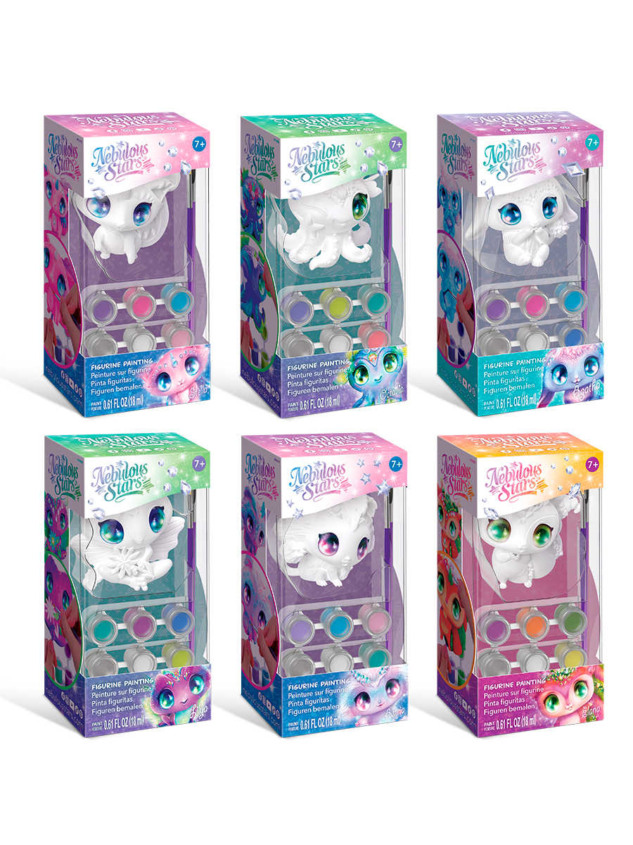 Набор для творчества Nebulous Stars роспись красками - фото 8