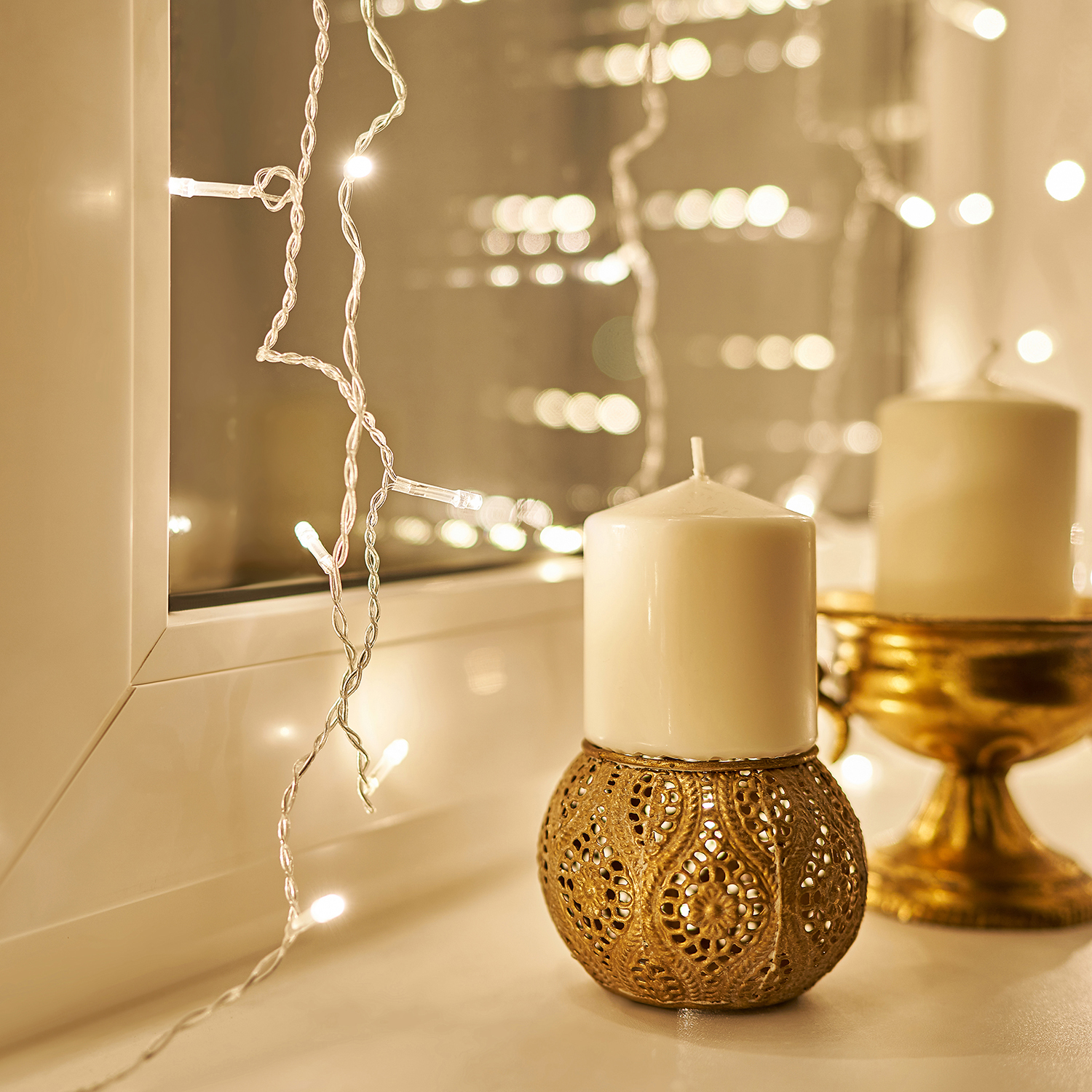 Светодиодная гирлянда NEON-NIGHT Дождь-занавес 1.5х1.5 м 8 режимов тепло-белое свечение 235-036 - фото 10