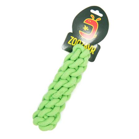 Игрушка для жевания Zoozavr Плетёнка M