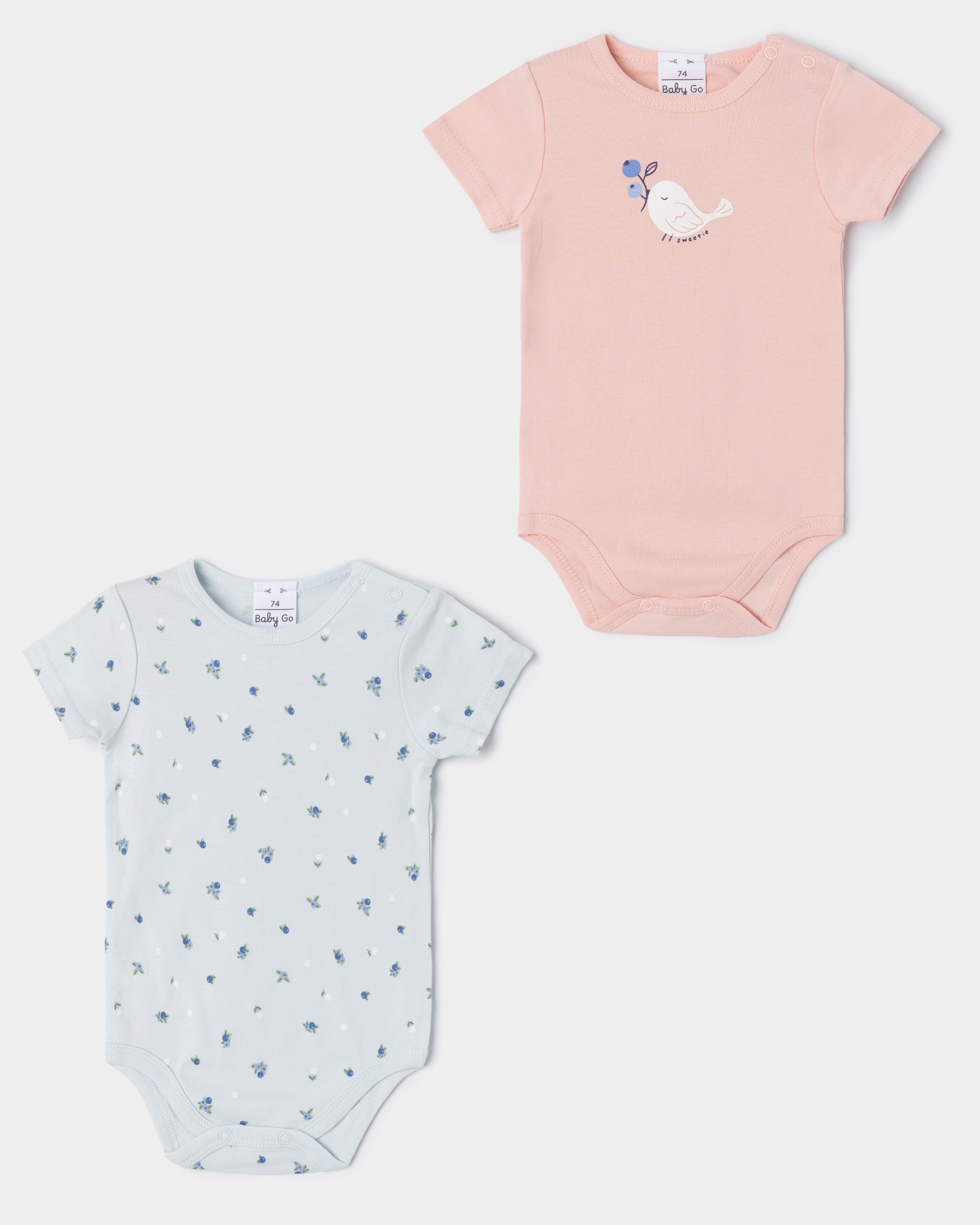 Боди 2 шт BabyGo S26BG4-15950ig-JJ66 - фото 1