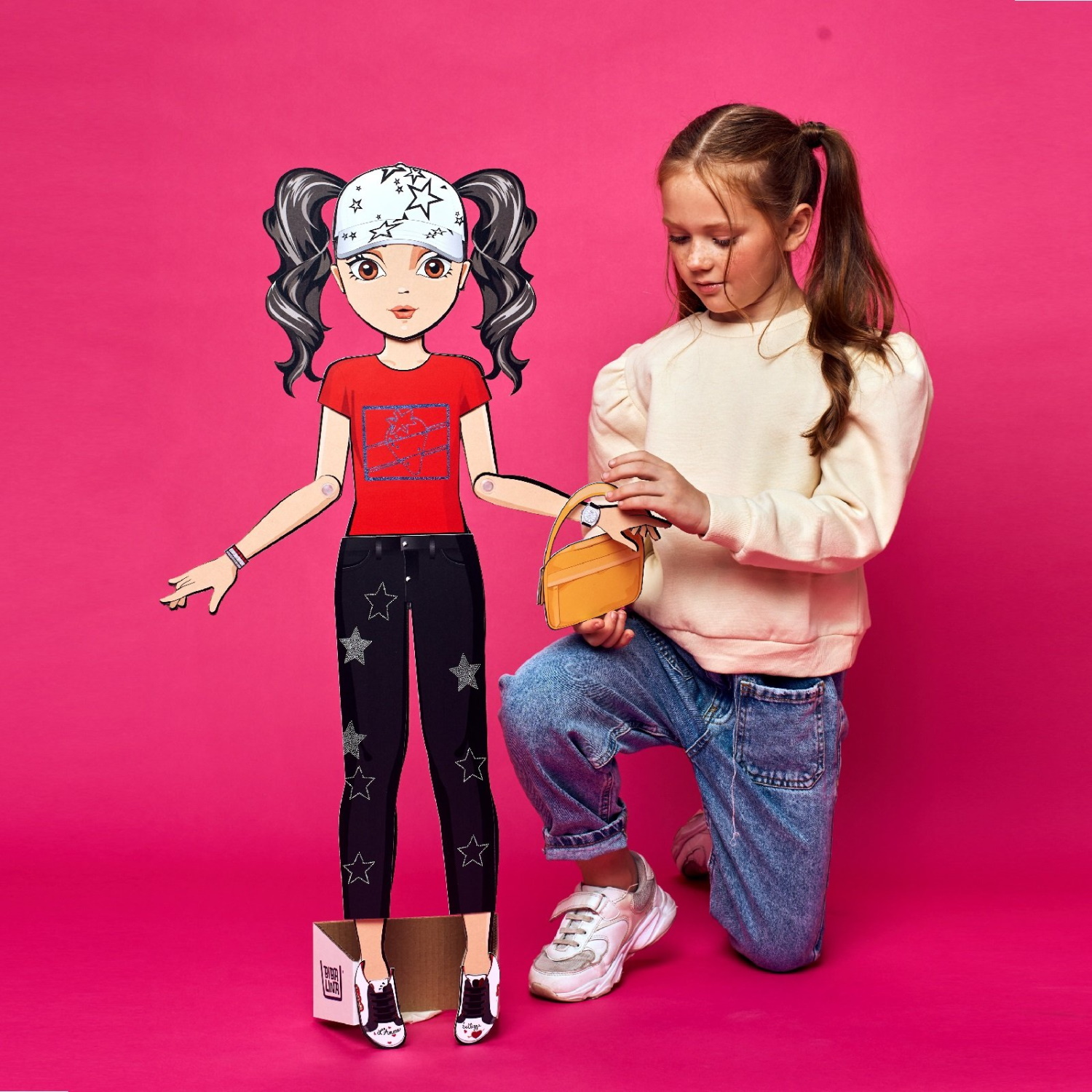 Кукла большая (ростовая) BIBALINA Trendy doll Хлоя ИНП-102 - фото 8