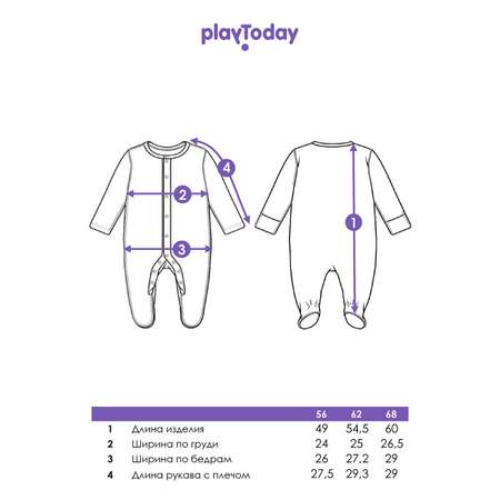 Комбинезон 2 шт PlayToday