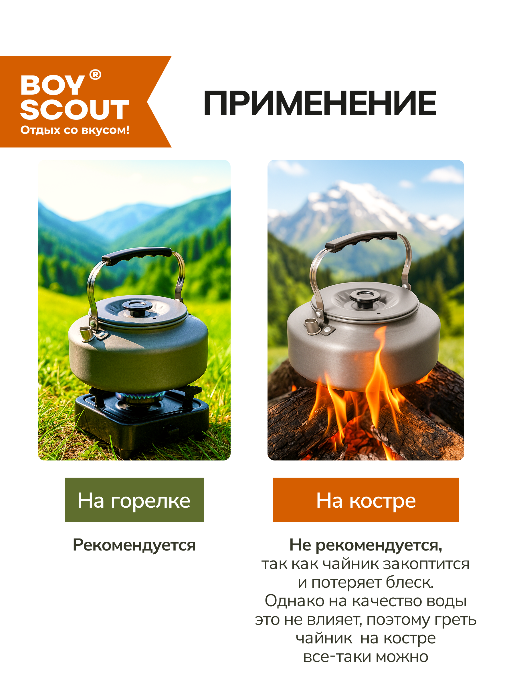 Чайник BoyScout Чайник туристический - фото 6
