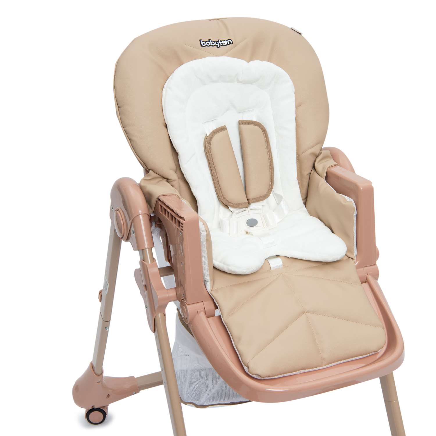 Стульчик для кормления Babyton Optima Eco Beige классический - фото 11