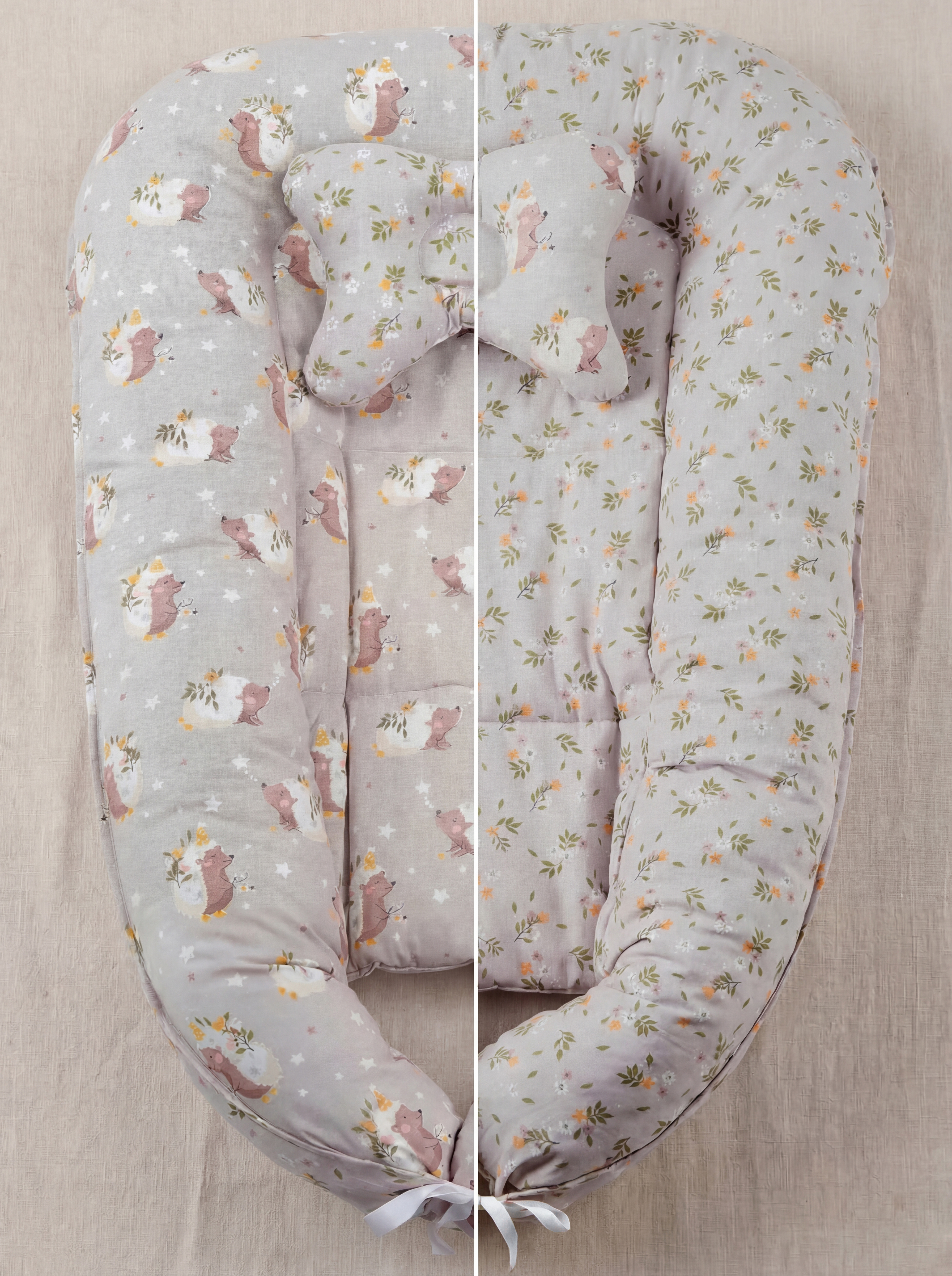 Матрас гнездышко KUZA Ежики 50х90 - фото 7