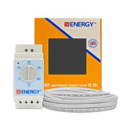 Терморегулятор/термостат Energy ТК 05 Механическое_На DIN рейку