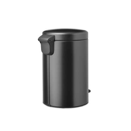 Бак мусорный Brabantia NewIcon с педалью темно-серый 12л 233487