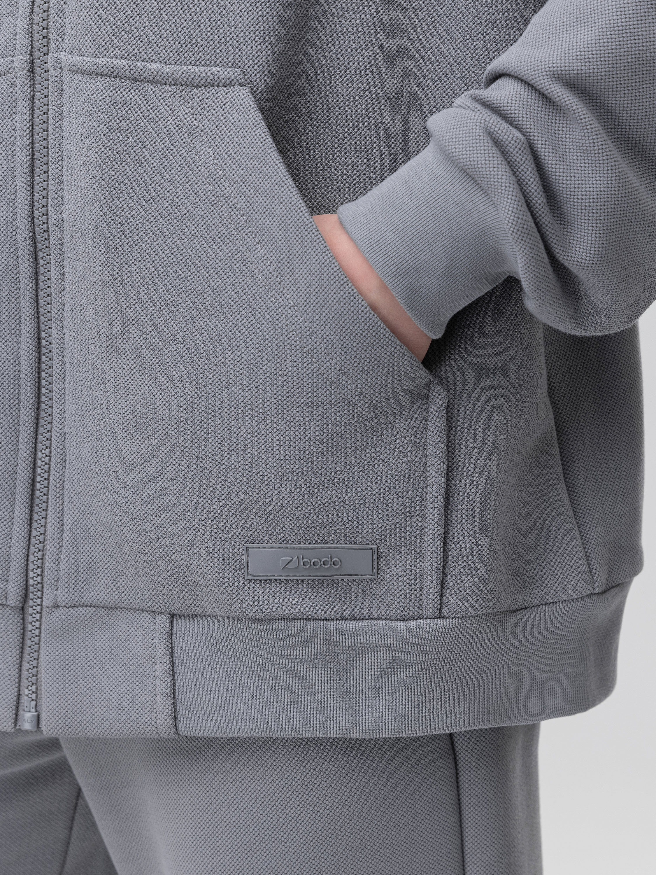 Костюм спортивный Bodo 46-164MU_серый - фото 12