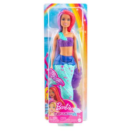 Кукла модельная Mattel Barbie Русалочка зеленый хвост