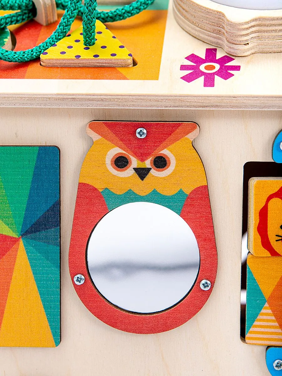 Игрушка Mag Wood бизиборд Лёвка - фото 21