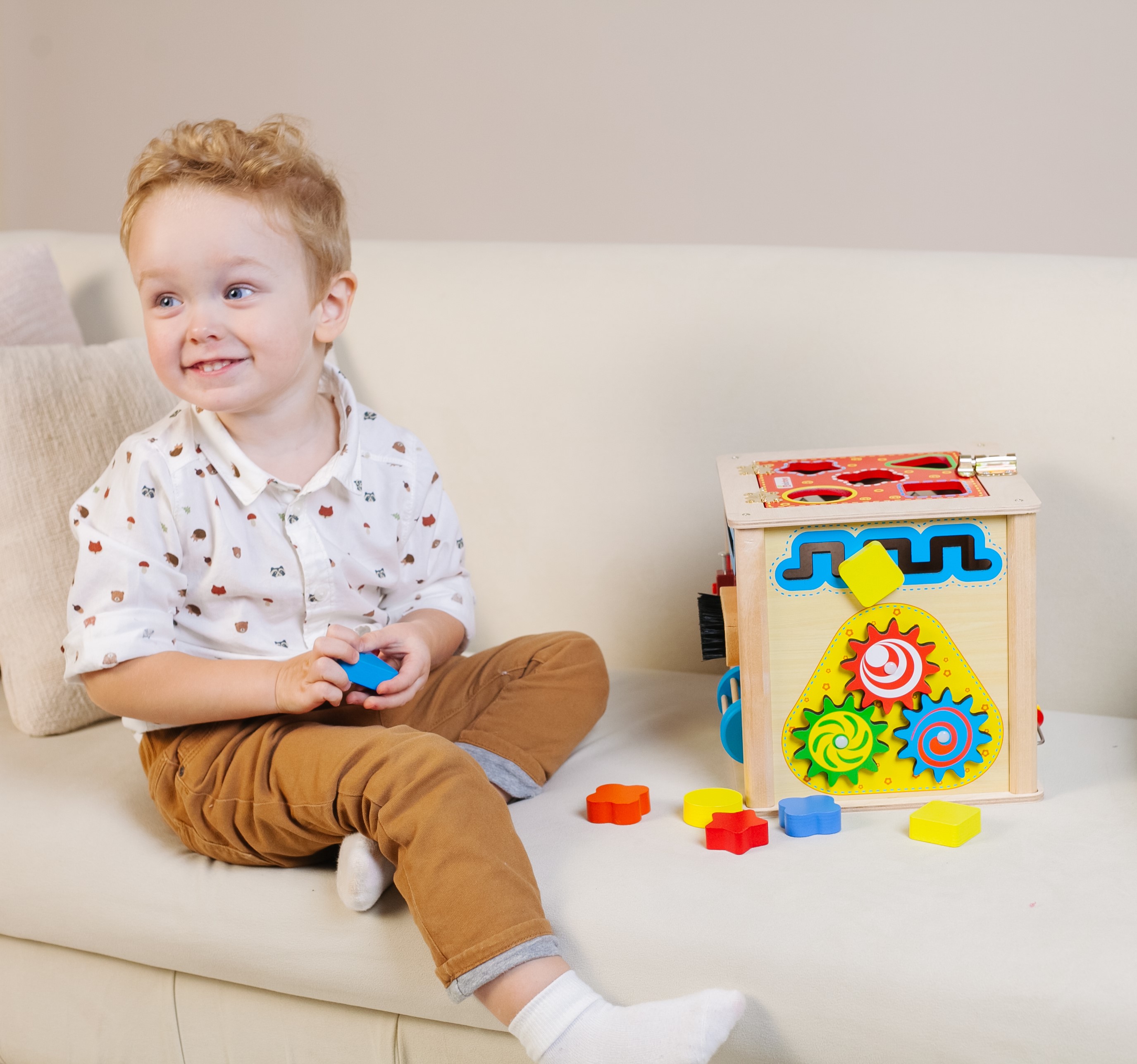 Игрушка Alatoys бизиборд Монтессори в ассортименте - фото 12