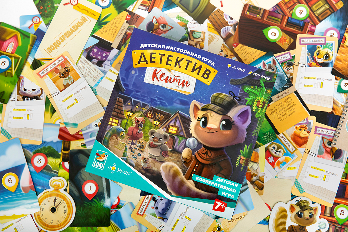 Настольная игра Эврикус Детектив Кейти - фото 9