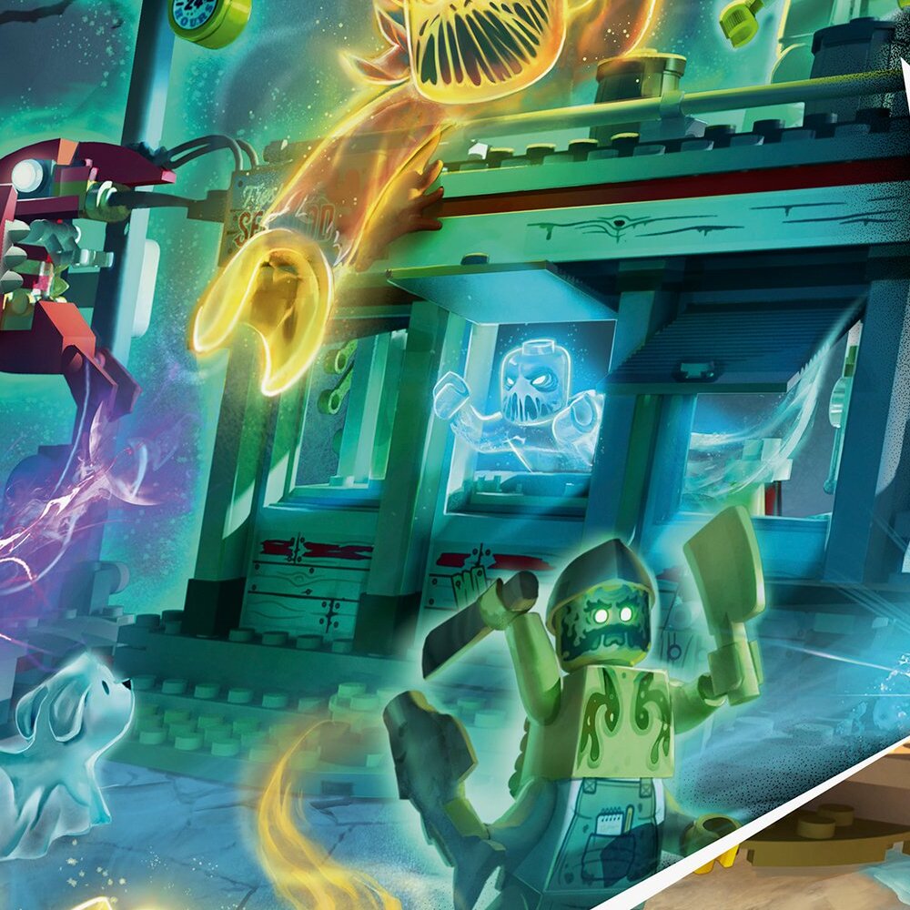 Конструктор LEGO Hidden Side Нападение на закусочную 70422 348 дет. - фото 1