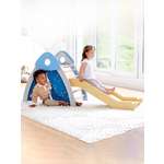 Детский игровой комплекс "4-в-1" Hape Пиклер с горкой, скалодром E1222_HP