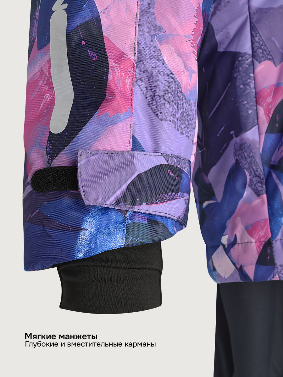 Костюм NIKASTYLE 7з2425 фиолет/графит - фото 12