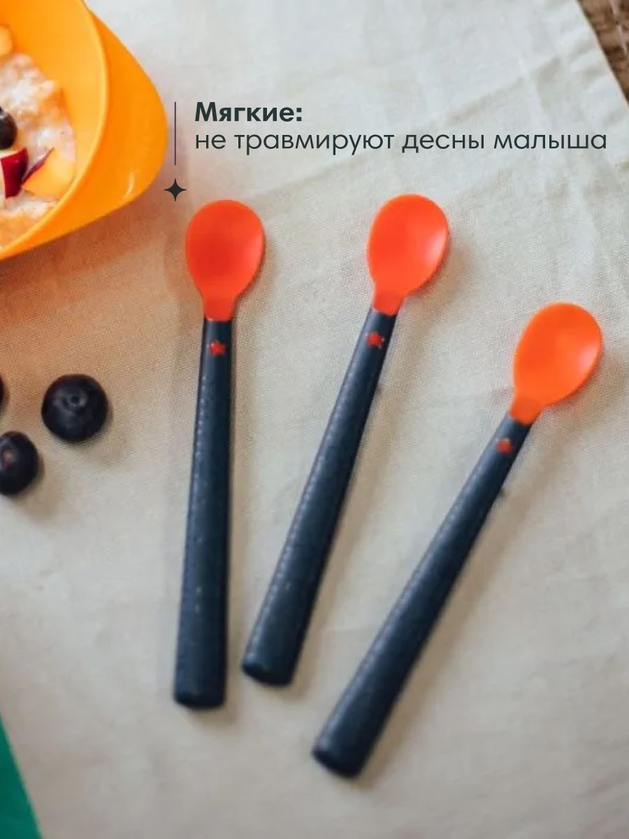 Термоложки для кормления Tommee tippee Heat Sense 4 шт 4 мес + - фото 3