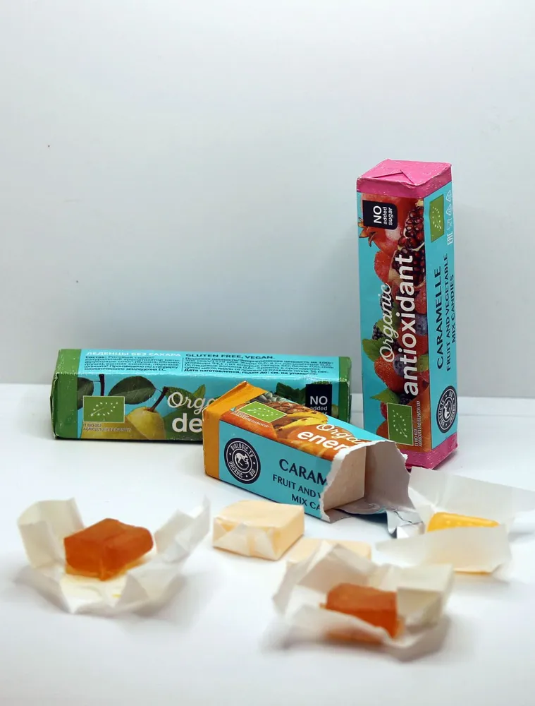 Леденцы Detox Organic Biologic.tv без сахара - фото 3