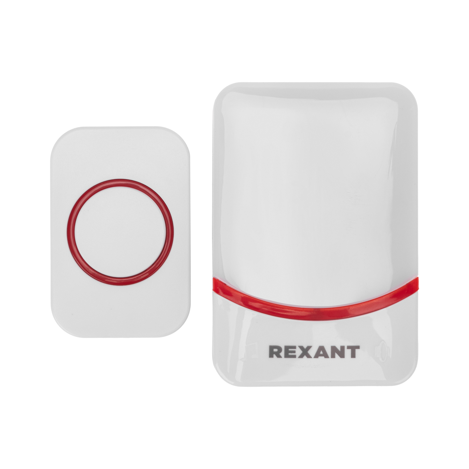Беспроводной дверной звонок REXANT c цифровым кодированием переливающийся 38 мелодий 150м IP44 - фото 2