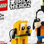 Конструктор LEGO BrickHeadz Гуфи и Плуто 40378 244 дет.