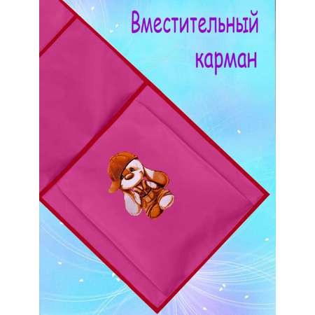 Кармашки в шкафчик для сада Бим-Бом М33/1 фуксия