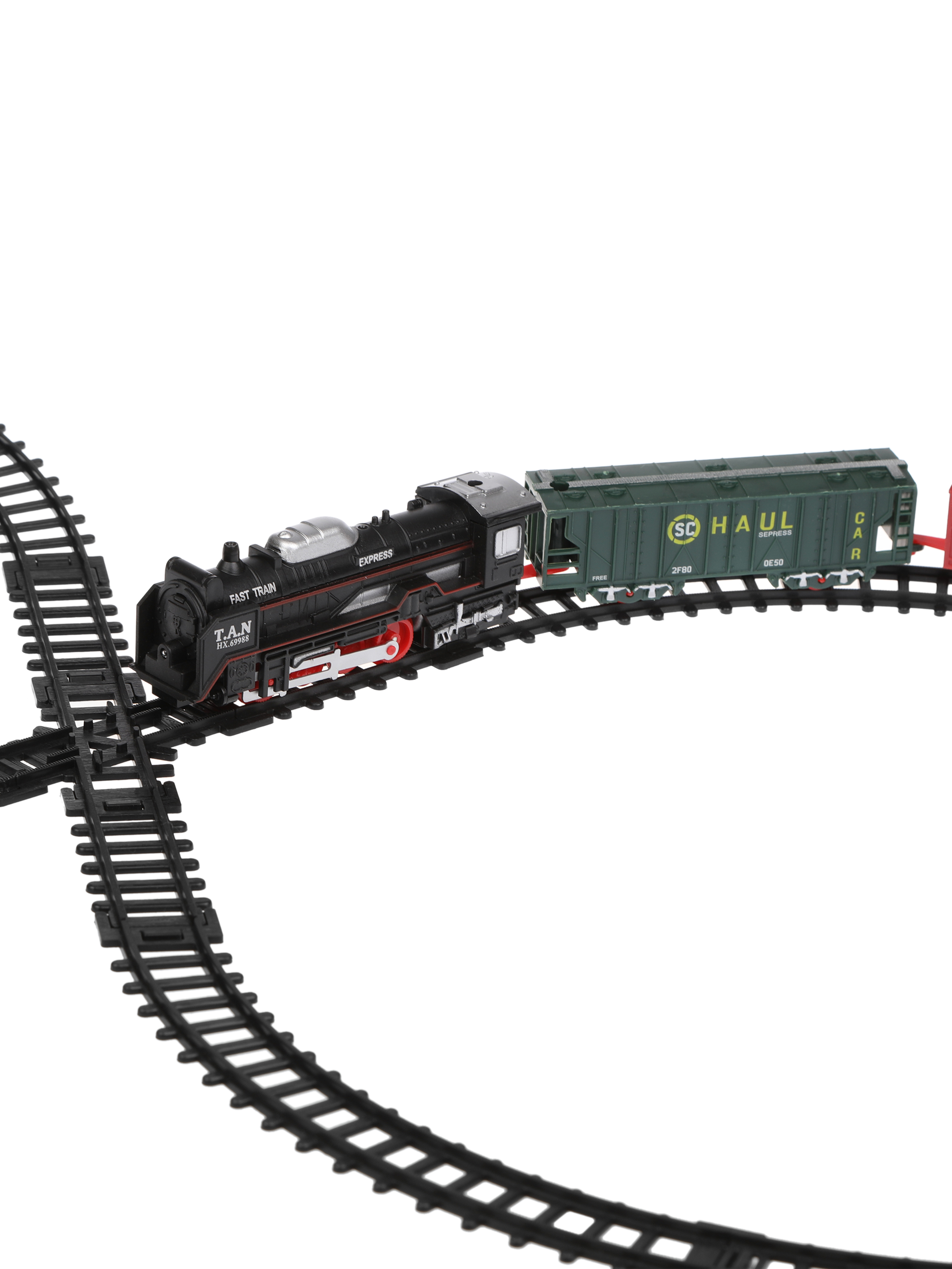 Набор железнодорожный Наша Игрушка 644228 - фото 2