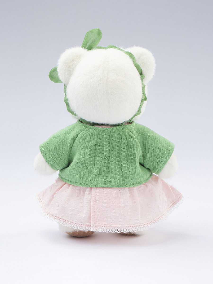 Мягкая игрушка TeddyTales Медведь Счастье белый - фото 3