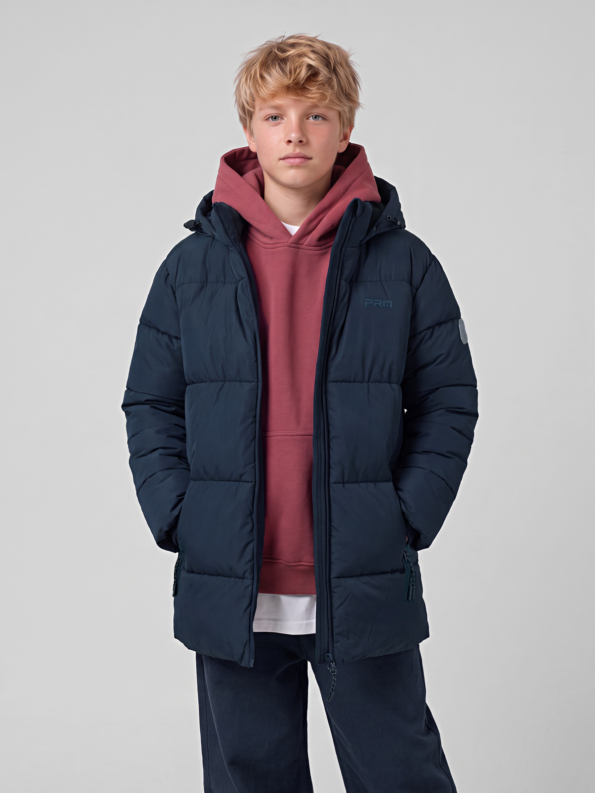 Пуховик Premont WP624230DARKBLUE - фото 1